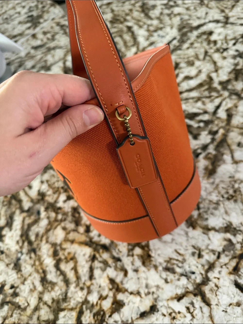 Coach Pumpkin Bucket Bag - Women's Halloween tote